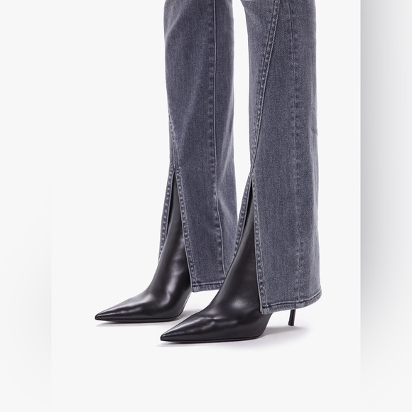 Mother Rascal Split-Hem Straight-Leg Jeans NWT - Picture 5 of 10